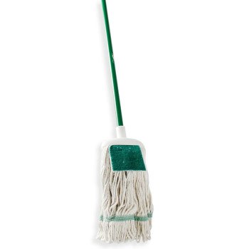 Libman 121 Wet Mop, 58-3/4 in L, Cotton Mop Head, Steel Handle