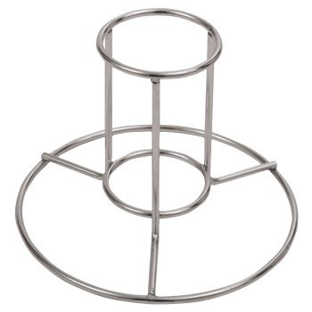 Bayou Classic 0880PDQ Beer Can Chicken Rack, Stainless Steel