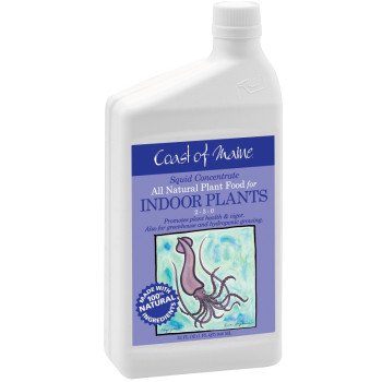 Coast of Maine QTSQUID All-Purpose Fertilizer, 1 qt Bottle, Liquid, 2-3-0 N-P-K Ratio