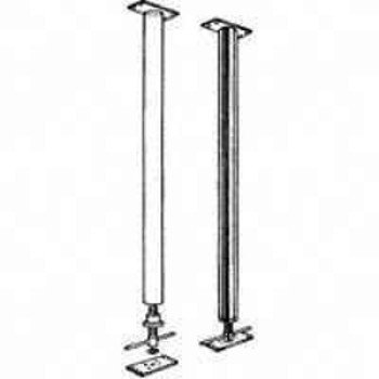 Marshall Stamping Extend-O-Column Series AC363/3637 Round Column, 6 ft 3 in to 6 ft 7 in