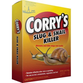 Corry's 100537446 Slug and Snail Killer, Solid, Vegetable Garden, 3.5 lb Box