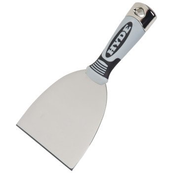 Hyde 06579 Paint Scraper, Stiff Blade, Stainless Steel Blade, Nylon Handle