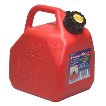 07081 RED PLST. CAN GAS 5L/1GA