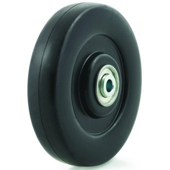 Dh Casters W-SR50114B3 Caster Wheel, 5 in Dia Wheel, Rubber