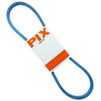 PIX B28K Fractional Horsepower V-Belt, 5/8 in W, 11/32 in Thick, Blue