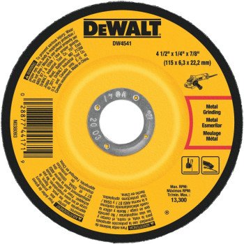 DW4541 GRINDING WHEEL 4-1/2IN 