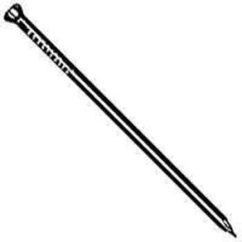 Maze HT250-112 Trim Nail, Hand Drive, 2-1/2 in L, Carbon Steel, Smooth Shank, Black, 5 lb