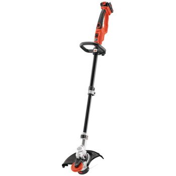 Black+Decker LSTE523 String Trimmer and Edger, 20 V, 46-1/2 in L Shaft