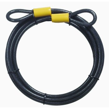 Master Lock 72DPF Looped End Cable, Steel Shackle