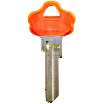 Hy-Ko 13005KW10PDM Key Blank, Brass, Nickel, For: Kwikset Cabinet, House Locks and Padlocks