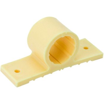 B & K P28-050HC 2-Hole Standard Pipe Clamp, Polypropylene, 1/2 in Pipe/Conduit