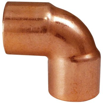 Elkhart Products 31314 Pipe Elbow, 1-1/2 in, Sweat, 90 deg Angle, Copper