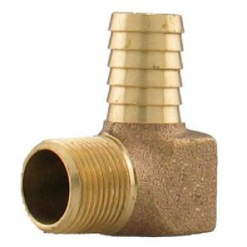 Boshart PENL-HL07 Yard Hydrant Pipe Elbow, 3/4 in, MPT, 90 deg Angle, Bronze