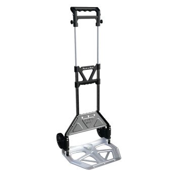 Olympia Tools PACK-N-ROLL Series 85-609 Folding Cart, 150 lb, 15-1/4 in OAW, 11 in OAH, Aluminum