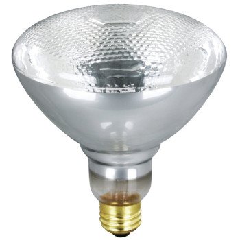 Feit Electric 65PAR/FL/1/2/RP Incandescent Bulb, 65 W, BR40 Lamp, Medium E26 Lamp Base, 2700 K Color Temp