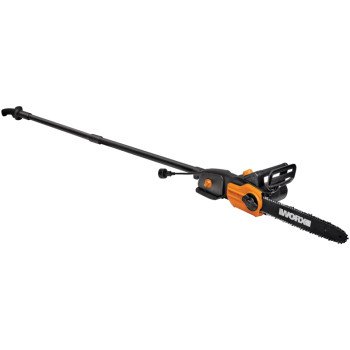 Worx WG309 Pole Saw, 120 V, Rotatable Handle