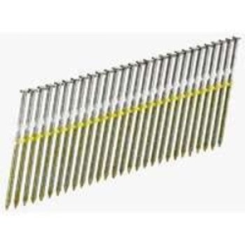 Senco GL24APBSN Collated Nail, Plastic Strip Collation, 2-3/8 in L, Steel, Bright Basic, Full Round Head