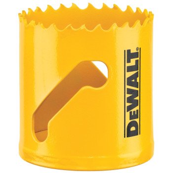 DEWALT DAH180032 Hole Saw, 2 in Dia, 1-3/4 in D Cutting, 5/8-18 Arbor, 4/5 TPI, HSS Cutting Edge