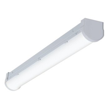 Metalux 2SLSTP2040DD-120V Striplight, 0.19 A, 120 V, 23 W, LED Lamp, 2000 Lumens, 4000 K Color Temp, Steel Fixture