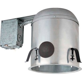 Boston Harbor 5000AR-3L Recessed Lighting Housing, 6-1/4 in Dia Recessed Can, Aluminum/Steel, Aluminum/Steel