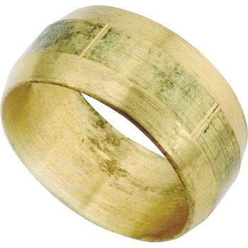 Anderson Metals 730060-08 Sleeve, 1/2 in Dia, Compression, Brass