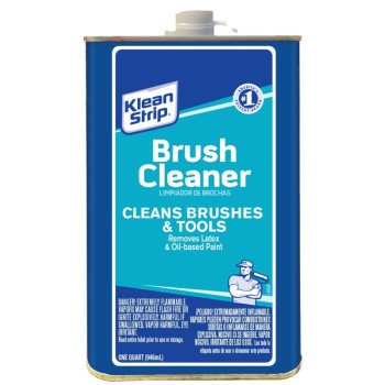 Klean Strip QBC12C Brush Cleaner, Liquid, 1 qt, Can