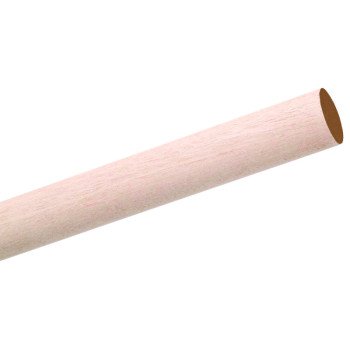 Waddell 6310UB Dowel Rod, 5/8 in Dia, 36 in L, Hardwood