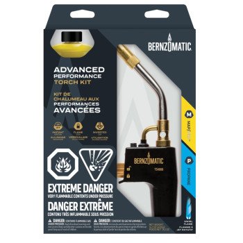 BernzOmatic TS4000KC CAN Torch Kit, Aluminum