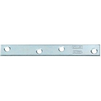 National Hardware N272-740 Mending Brace, 5 in L, 5/8 in W, Steel, Zinc, Screw Mounting