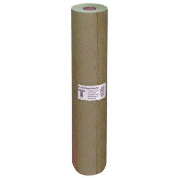 Trimaco EasyMask 12912 Trim Masking Paper, 180 ft L, 12 in W, Brown