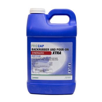 Prozap 966010 Backrubber Insecticide, Liquid, Clear, Strong, 2.5 gal