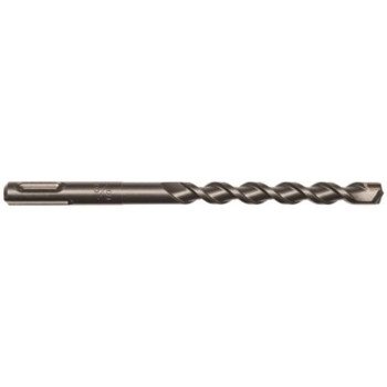 Irwin 322024 Hammer Drill Bit, 3/8 in Dia, 6 in OAL, Twist Flute, 1-Flute, 2 in Dia Shank, SDS Plus Shank