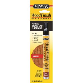 Minwax 63486000 Touch-Up Marker, Cherry, Liquid, 0.33 oz