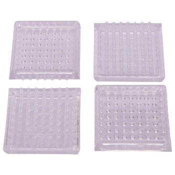 ProSource FE-50890-PS Furniture Glide, Plastic, Clear, Clear, 1-13/16 x 1-13/16 x 5/8 in Dimensions