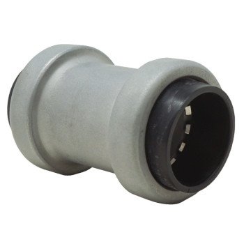 Southwire SIMPush 65070405 Conduit Coupling, 3/4 in Push-In, 1.28 in OD, Metal, 5/PK