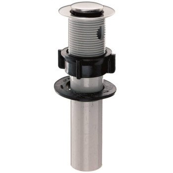 Plumb Pak PP20551 Lavatory Plug, Pop-Out, Stainless Steel