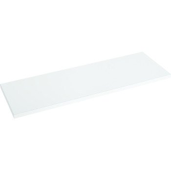 Knape & Vogt 1980 WH 12X24 Shelf Board, 24 in L, 12 in W, White, For: KV Standard/Bracket Shelving Systems