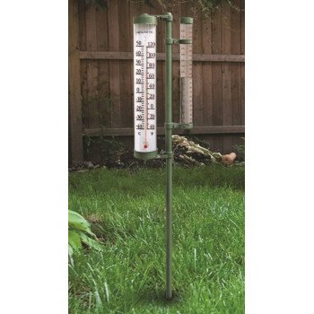 AcuRite 00232CA Rain Gauge and Thermometer, -40 to 50 deg C