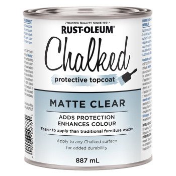 Rust-Oleum 289508 Protective Coating, Matte, Clear, 30 oz