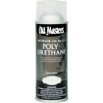 Old Masters 49410 Polyurethane, Gloss, Liquid, Clear, 13 oz, Aerosol Can