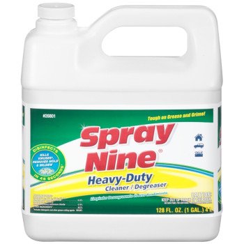 Spray Nine 26801 Cleaner and Degreaser, 1 gal, Liquid, Citrus, Clear