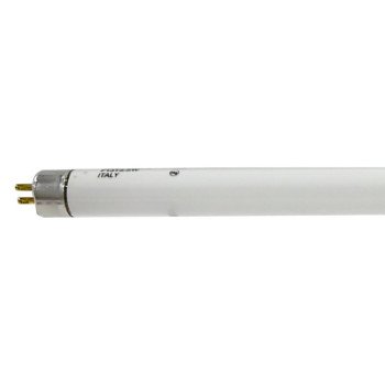 Sylvania 21332 Fluorescent Bulb, 13 W, T5 Lamp, Miniature G5 Lamp Base, 880 Lumens, 3000 K Color Temp, Soft White Light