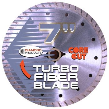 Diamond Products 80353 Saw Blade, 7 in Dia, 7/8 in Arbor