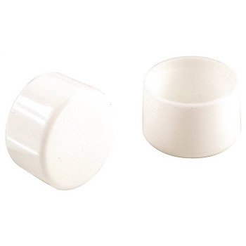 9109 WHITE PLASTIC TIP 1IN    