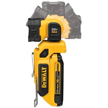 DEWALT DCL044 Work Light, 20 V, LED Lamp, 101 to 500 Lumens