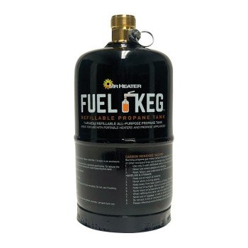 Mr. Heater F200048 Empty Fuel Keg Tank, Propane, 16 oz