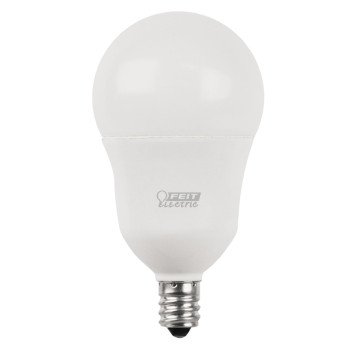 Feit Electric BPA1540C/927CA/2 LED Bulb, General Purpose, A15 Lamp, 40 W Equivalent, E12 Lamp Base, Dimmable, Frosted