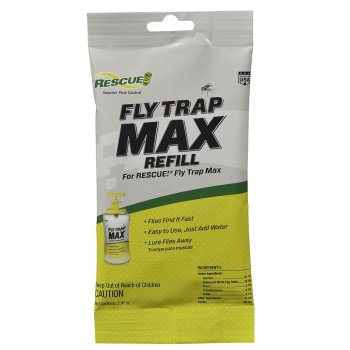 Rescue Max FTMR-DB8 Fly Trap Refill, Powder, Musty Packet