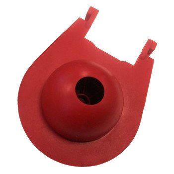 Korky 3030BP Toilet Flapper, Specifications: 3 in Valve Open, Rubber, Red