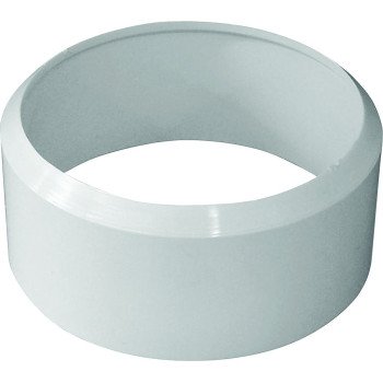 IPEX 412841BC Pipe Adapter Sleeve, 3 in, Spigot x Hub, PVC, White